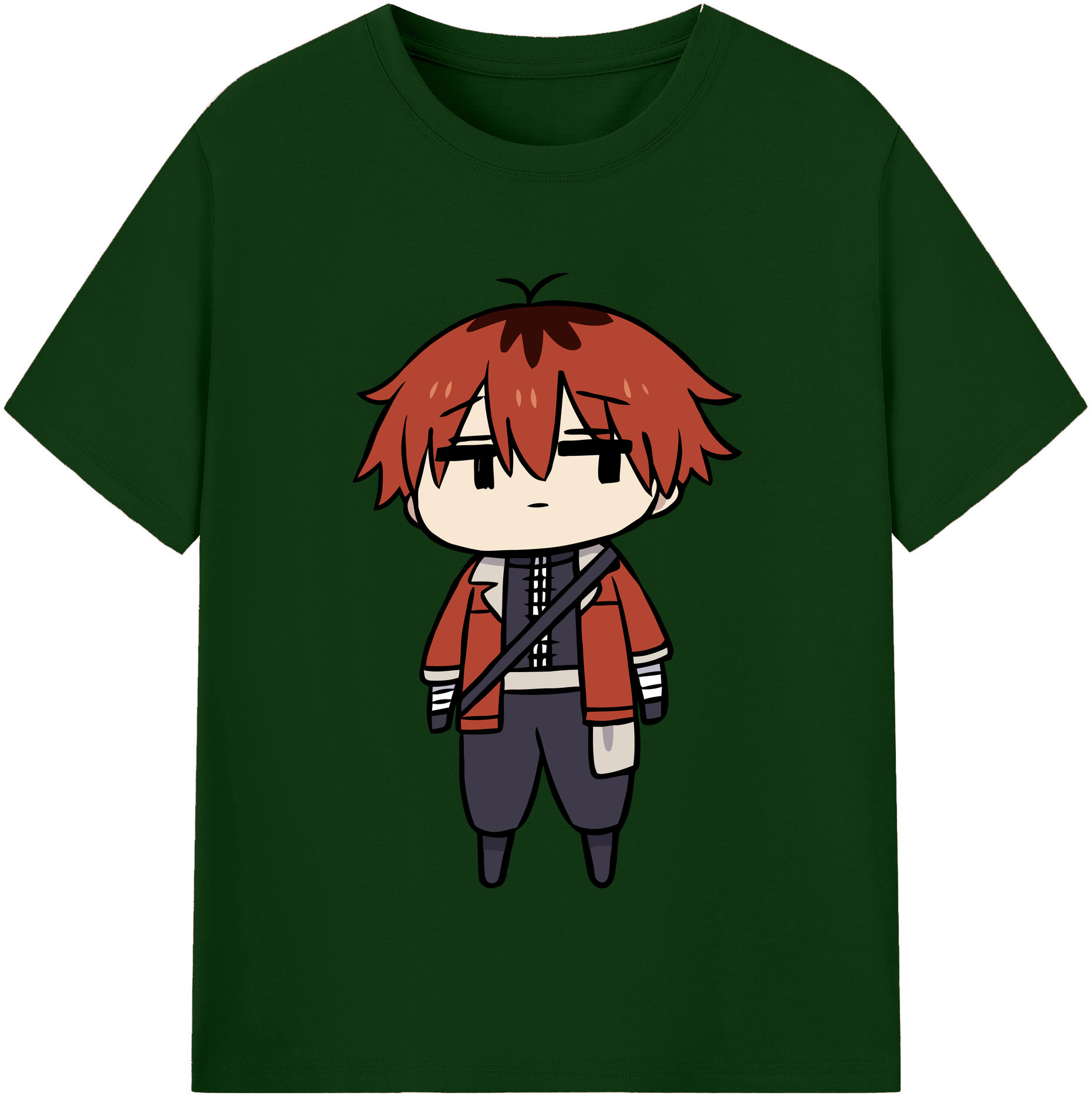 （画像用） 葬送のフリーレン Frieren 綿100％半袖Tシャツ（フロントプリント）